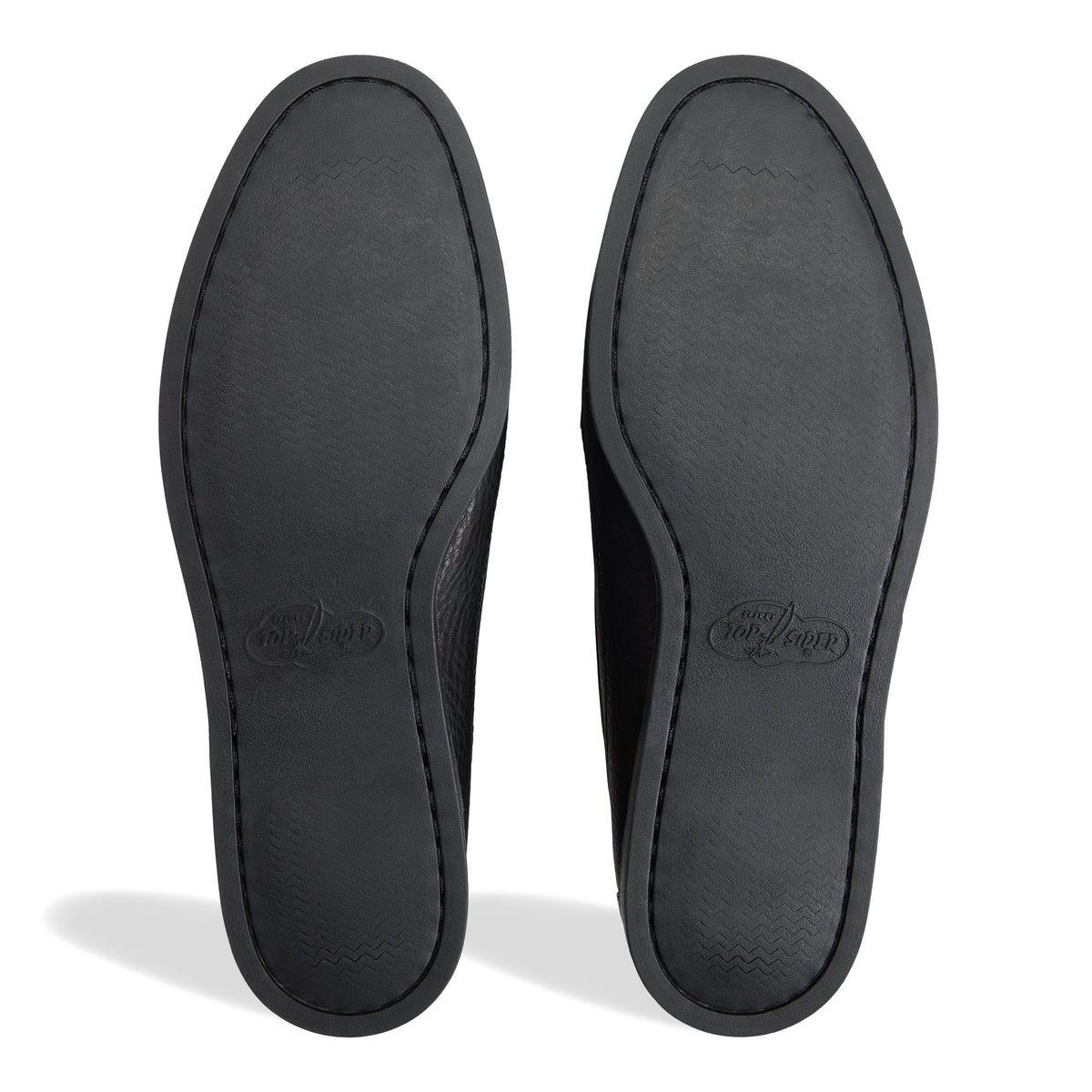 Close-up of the Black Sperry x Colbo Sirah Loafer Loafers