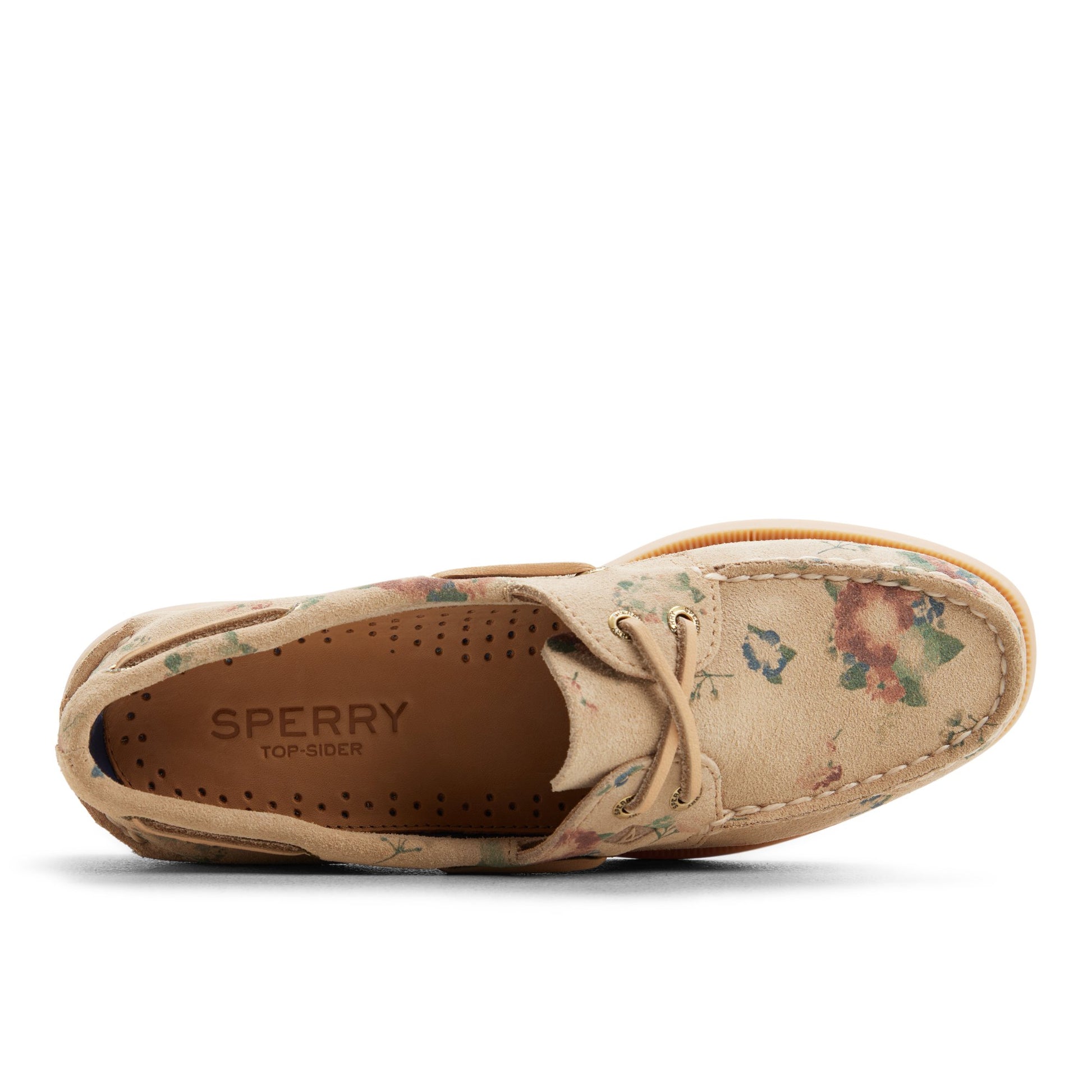 Top-down view of the Multi Authentic Original™ 2 Eye Boat Shoe