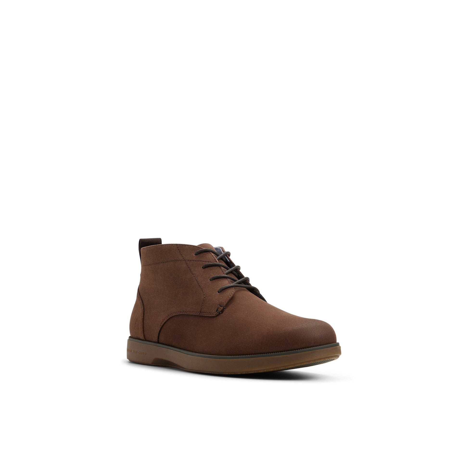 Side view of Dark brown Newman ck ii_mm Chukka Boots