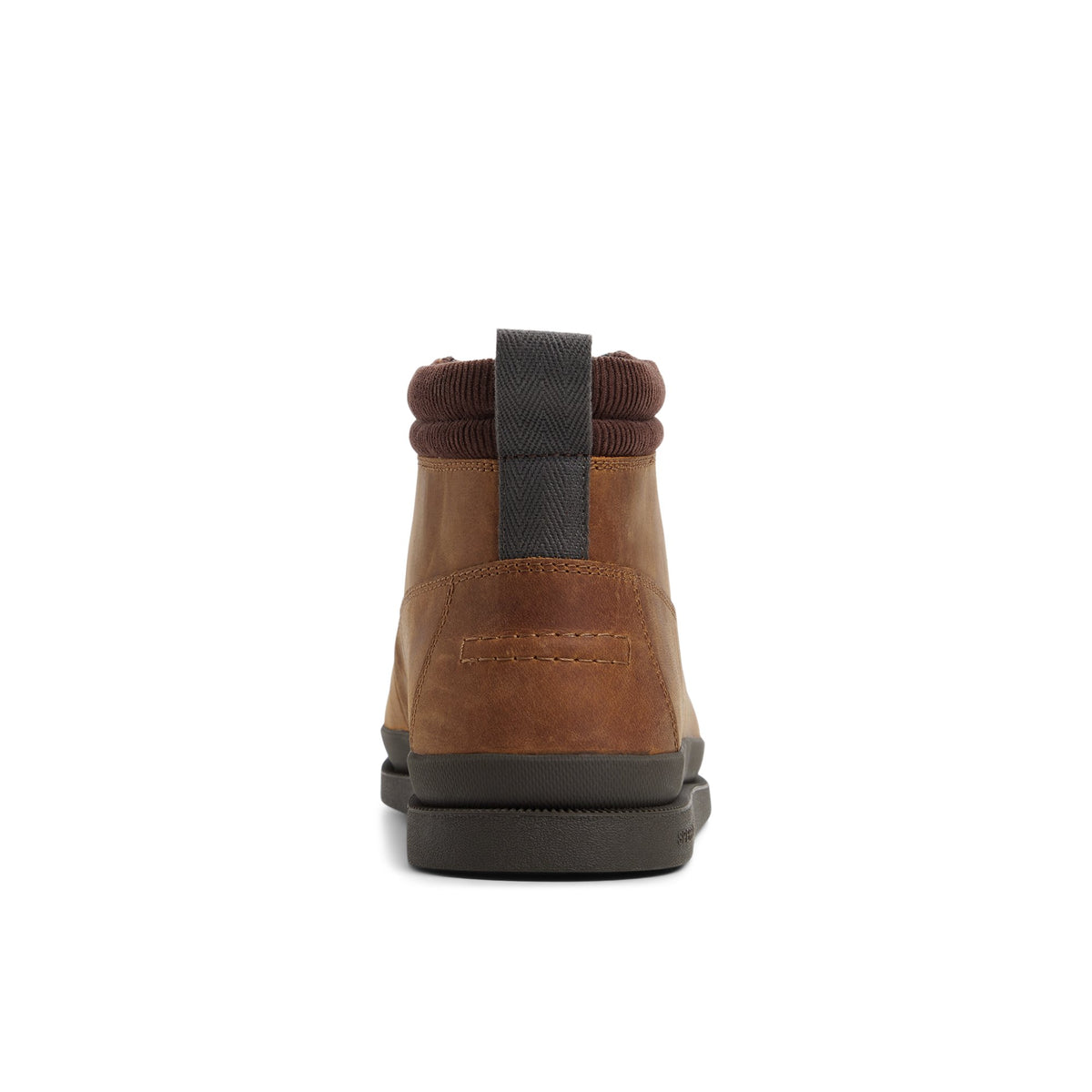 Three-quarter angle of Taupe Tour Moc Mid Top Sneaker Chukka Boots's front side